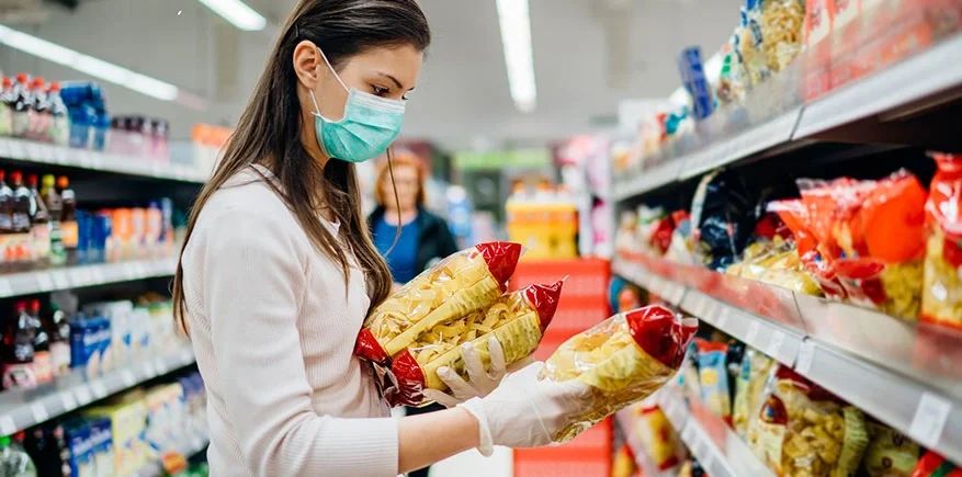 food consumption shifting to in-home