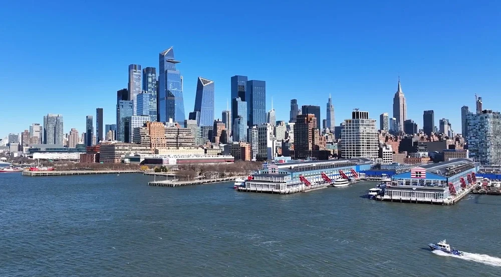New York City water cityscape